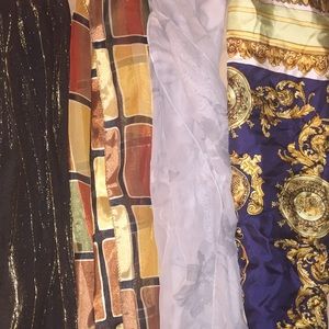 Women’s scarves : Set of 6